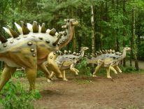 dinosaurer, pattedyr, istids forhistoriske dyr, modelstudie04